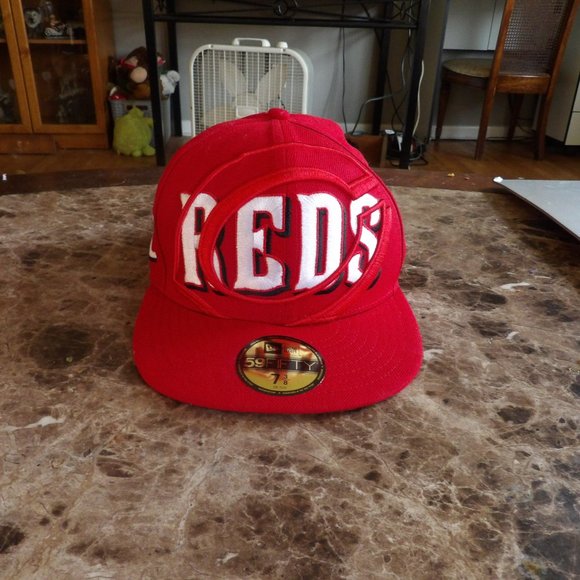 New Era 59 fifty Cincinnati Reds Baseball Hat - Picture 1 of 5